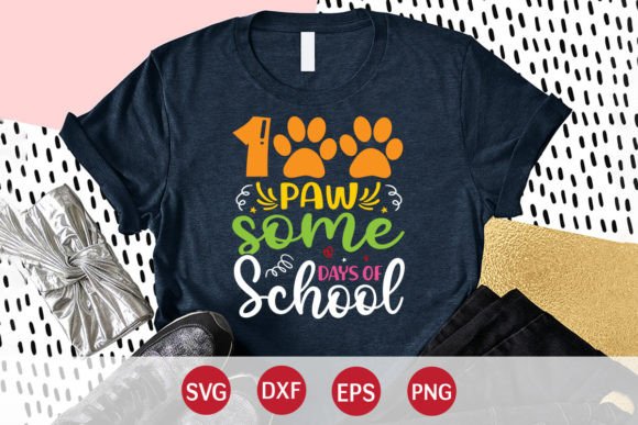 100 Paw Some Days of School: A Design That Tells a Story