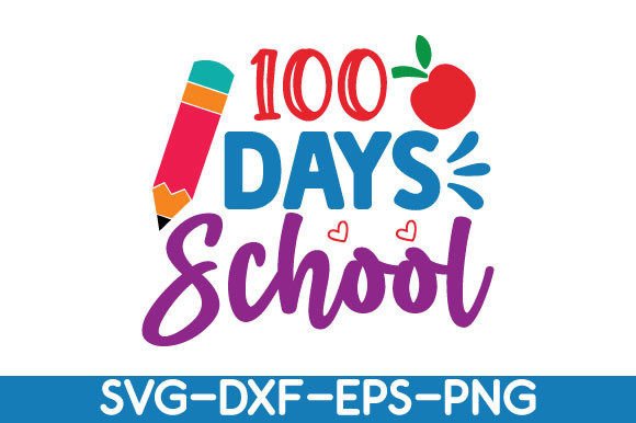 A Practical Review of the 100 Days School SVG Design