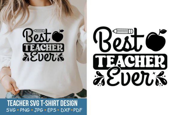 An Embroidery Designer's Take on the Best Teacher Ever SVG
