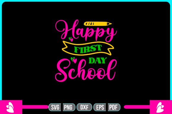 Evaluating Happy First Day School SVG for Real Embroidery Work