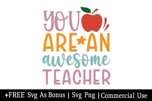 You Are an Awesome Teacher Embroidery Design Review